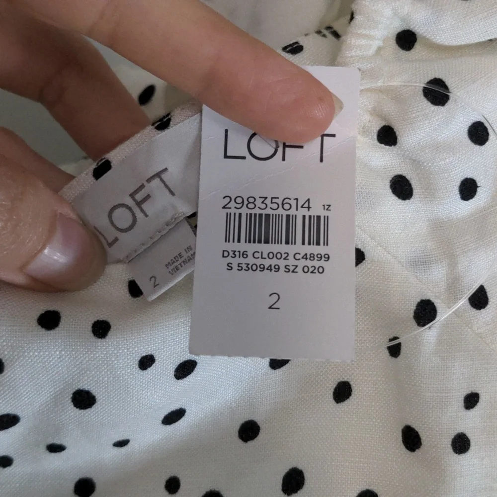 Brand new with tags Loft polkadot dalmatian dress - Picture 9 of 10